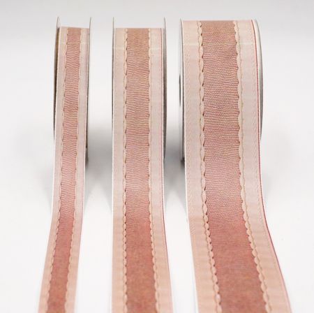 Стильна бежева тканинна стрічка_AI